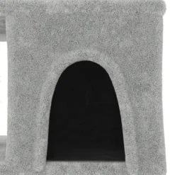 MAISON EXCLUSIVE - Arbre à chat avec griffoirs en sisal gris clair 48 cm