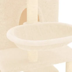 MAISON EXCLUSIVE - Arbre à chat avec griffoirs en sisal crème 180 cm