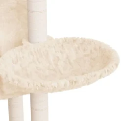 MAISON EXCLUSIVE - Arbre à chat avec griffoirs en sisal crème 108,5 cm