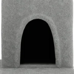 MAISON EXCLUSIVE - Arbre à chat avec griffoirs en sisal gris clair 154 cm