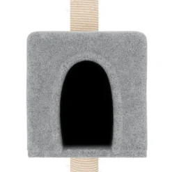 MAISON EXCLUSIVE - Arbre à chat avec griffoirs en sisal gris clair 180 cm