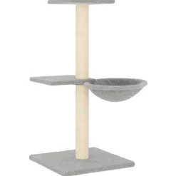 MAISON EXCLUSIVE - Arbre à chat avec griffoirs en sisal gris clair 72 cm