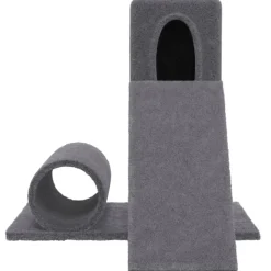 MAISON EXCLUSIVE - Arbre à chat avec griffoir en sisal gris foncé 59 cm