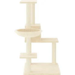 MAISON EXCLUSIVE - Arbre à chat avec griffoirs en sisal crème 95 cm