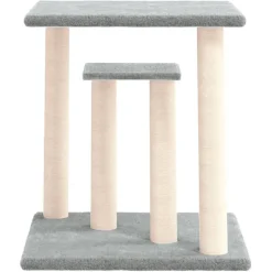 MAISON EXCLUSIVE - Arbres à chat avec plates-formes gris clair 50 cm