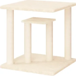 MAISON EXCLUSIVE - Arbres à chat avec plates-formes crème 50 cm