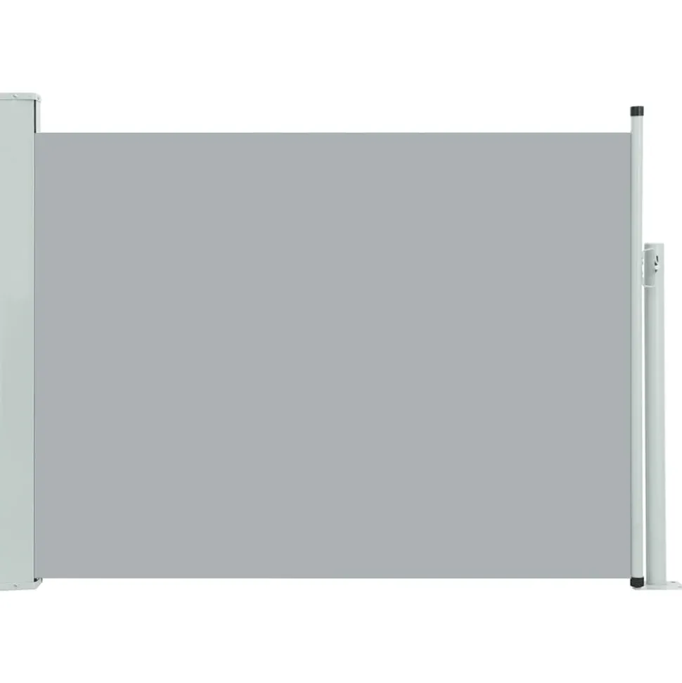 MAISON EXCLUSIVE - Auvent latéral rétractable de patio 120x500 cm gris