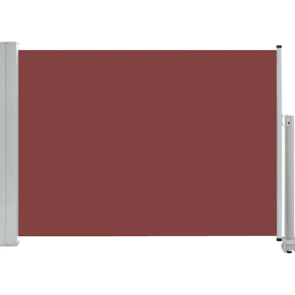 MAISON EXCLUSIVE - Auvent latéral rétractable de patio 80x300 cm marron