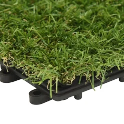 MAISON EXCLUSIVE - Carreaux de gazon artificiel 11 pcs vert 30x30 cm