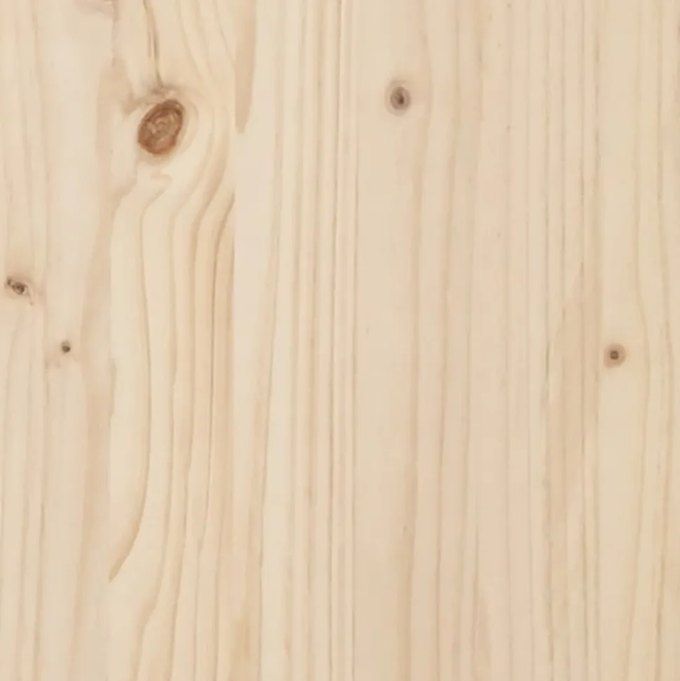 MAISON EXCLUSIVE - Chaise longue 205x110x31,5 cm bois massif de pin