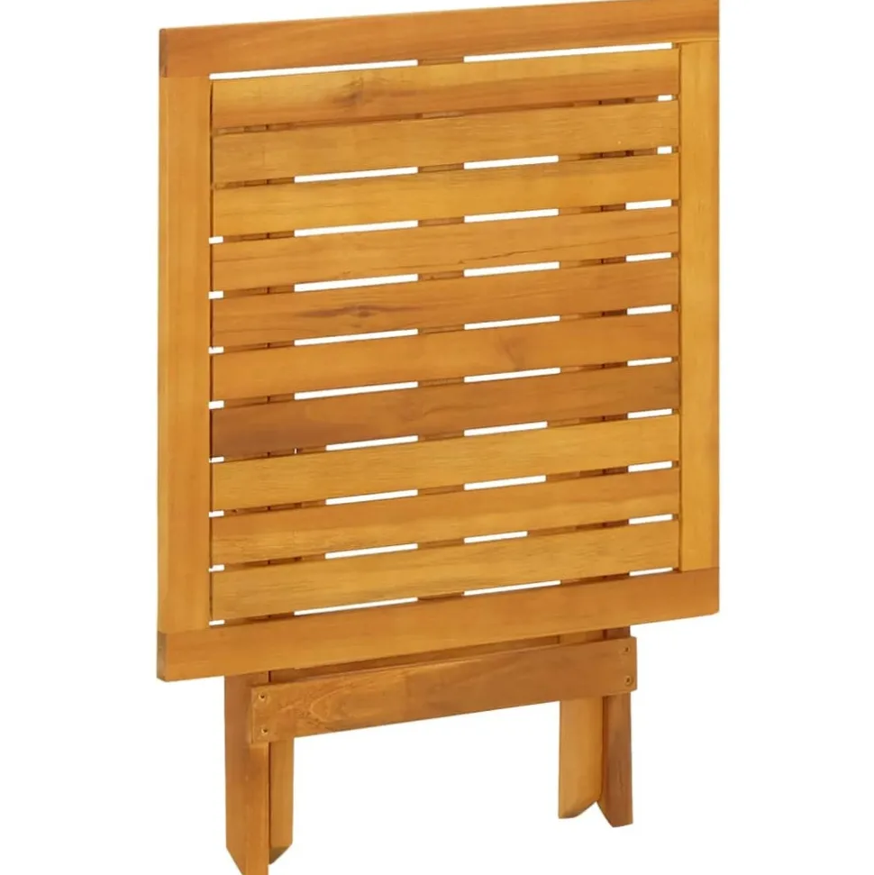 MAISON EXCLUSIVE - Chaise longue d'extérieur avec table acacia massif et textilène