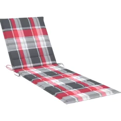 MAISON EXCLUSIVE - Chaise longue double avec coussins bois de pin imprégné