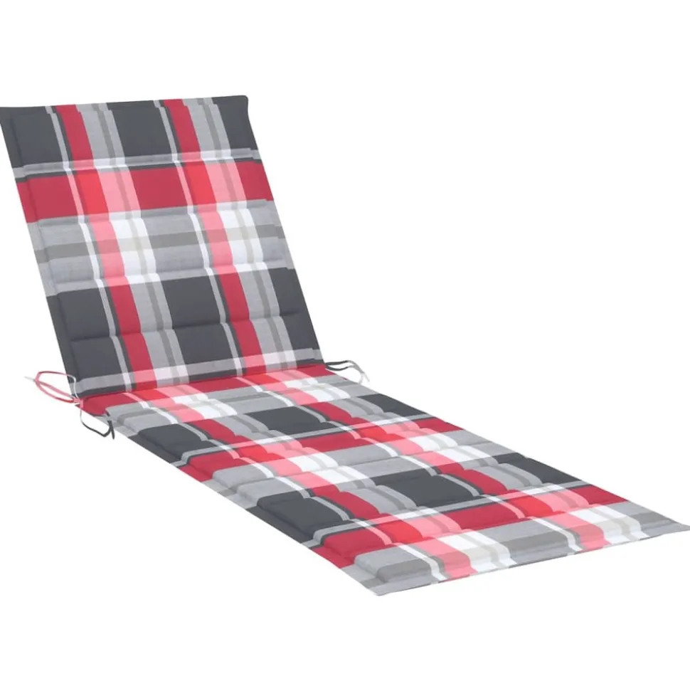 MAISON EXCLUSIVE - Chaise longue double avec coussins bois de pin imprégné