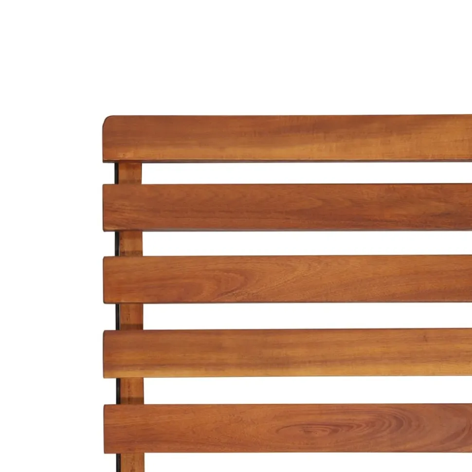 MAISON EXCLUSIVE - Chaise de terrasse d'extérieur bois d'acacia solide