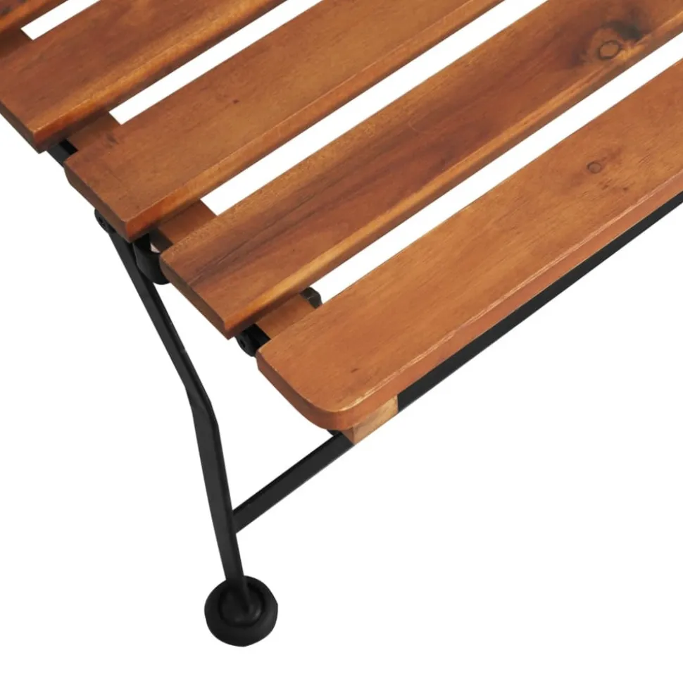 MAISON EXCLUSIVE - Chaise de terrasse d'extérieur bois d'acacia solide