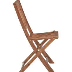 MAISON EXCLUSIVE - Chaises pliables d'extérieur lot de 4 bois d'acacia solide