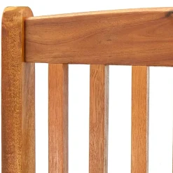 MAISON EXCLUSIVE - Chaises pliables d'extérieur lot de 2 bois d'acacia solide