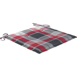 MAISON EXCLUSIVE - Chaises pliables de jardin avec coussins lot de 4 teck solide