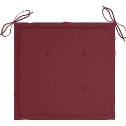 MAISON EXCLUSIVE - Chaises pliables d'extérieur lot de 2 et coussins bois d'acacia