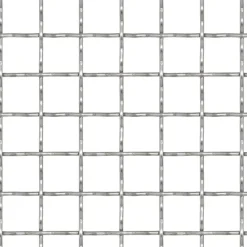 MAISON EXCLUSIVE - Clôture de jardin sertie acier inoxydable 100x85 cm 11x11x2 mm