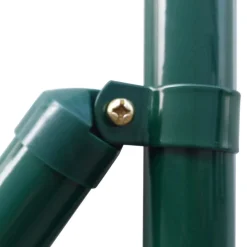 MAISON EXCLUSIVE - Clôture euro acier 25 x 1,7 m vert