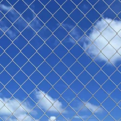 MAISON EXCLUSIVE - Clôture à mailles avec poteaux acier galvanisé 15x1,25m argenté