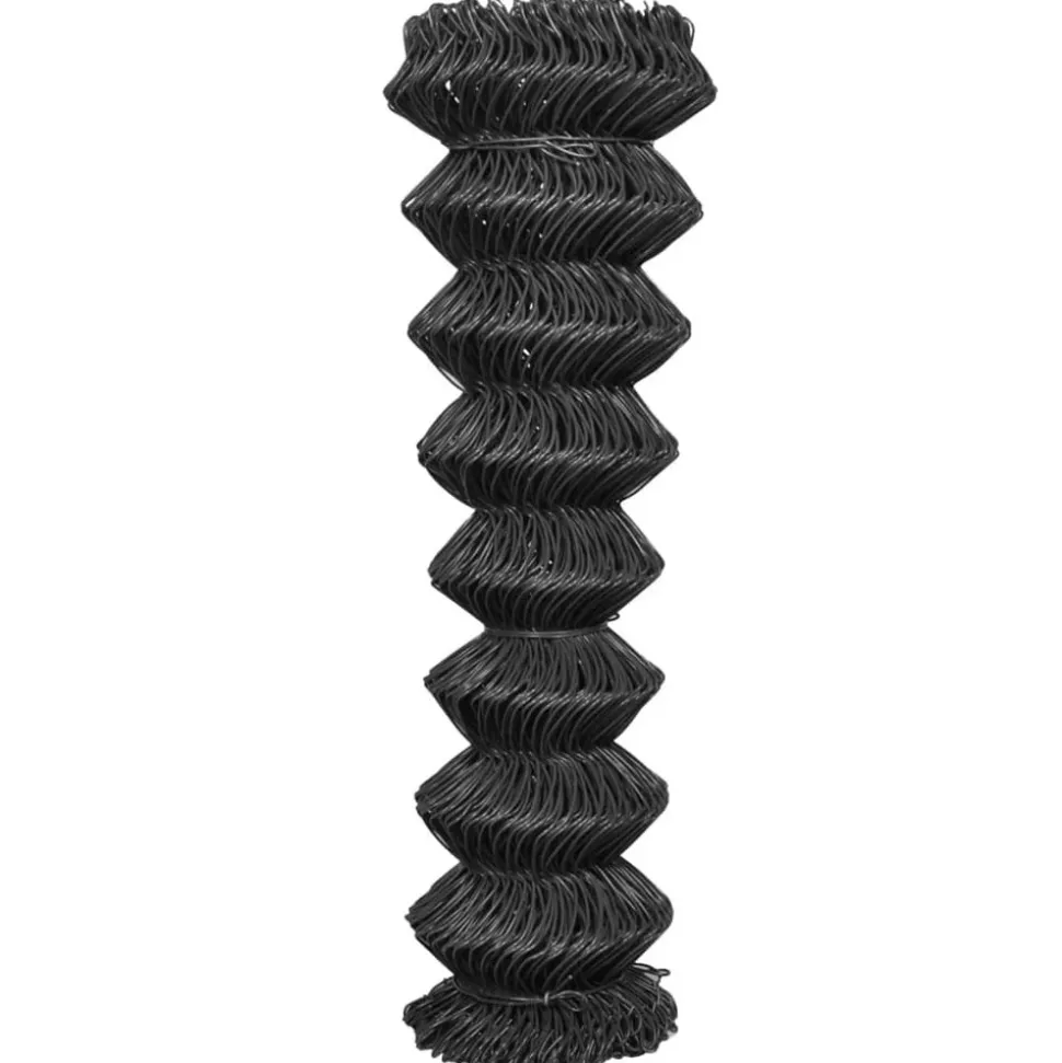 MAISON EXCLUSIVE - Clôture à mailles acier 15 x 1,5 m gris