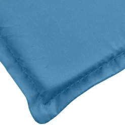 MAISON EXCLUSIVE - Coussin de chaise longue bleu mélangé (75+105) x 50 x 4 cm tissu