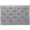 MAISON EXCLUSIVE - Coussin de canapé palette anthracite 120x80x10 cm