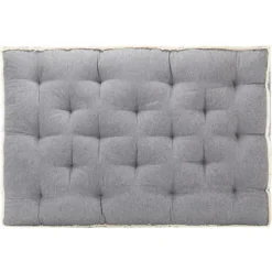 MAISON EXCLUSIVE - Coussin de canapé palette anthracite 120x80x10 cm