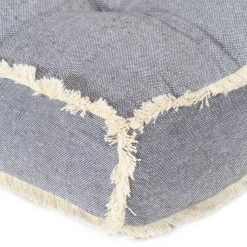 MAISON EXCLUSIVE - Coussin de canapé palette bleu 120x80x10 cm