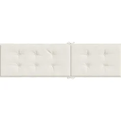 MAISON EXCLUSIVE - Coussin de chaise longue crème mélangé (75+105) x 50 x 4 cm
