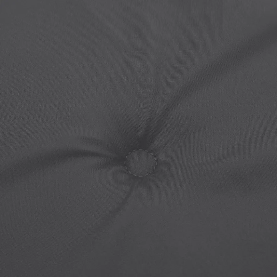 MAISON EXCLUSIVE - Coussins de chaise à dossier bas lot de 2 anthracite mélangé