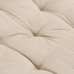MAISON EXCLUSIVE - Coussin de plancher de palette coton 120x40x7 cm beige