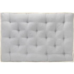 MAISON EXCLUSIVE - Coussin de canapé palette gris 120x80x10 cm