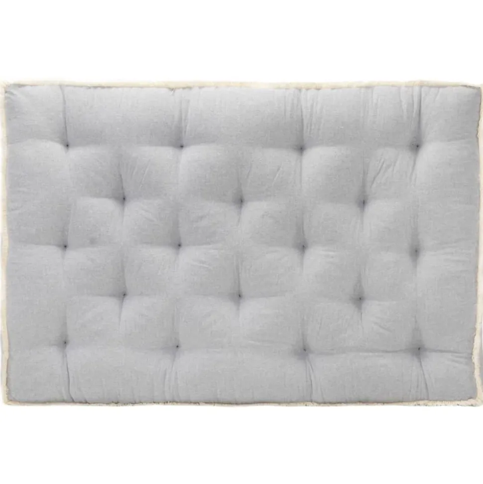 MAISON EXCLUSIVE - Coussin de canapé palette gris 120x80x10 cm