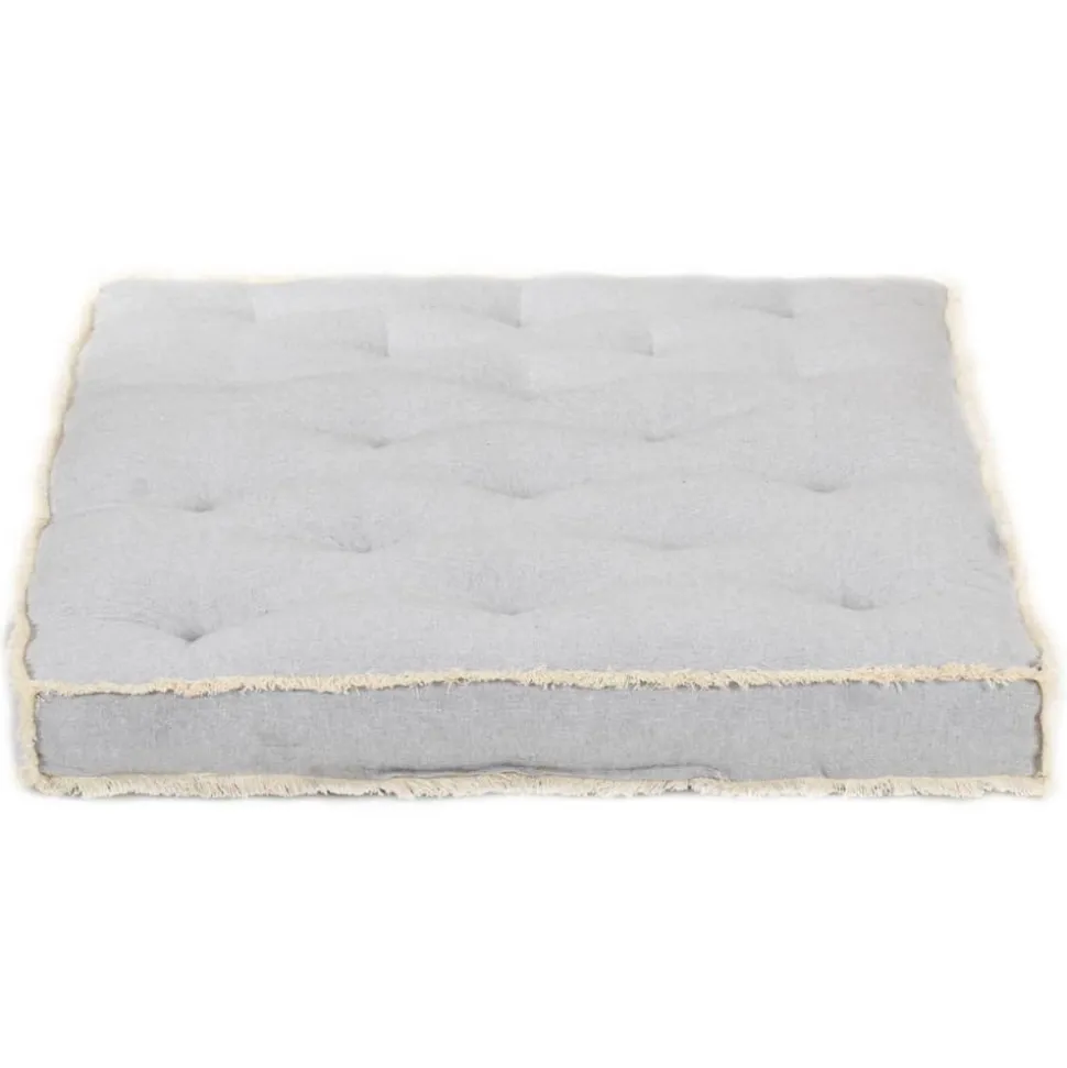 MAISON EXCLUSIVE - Coussin de canapé palette gris 120x80x10 cm