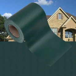 MAISON EXCLUSIVE - Écran d'intimité de jardin pvc 35x0,19 m vert mat