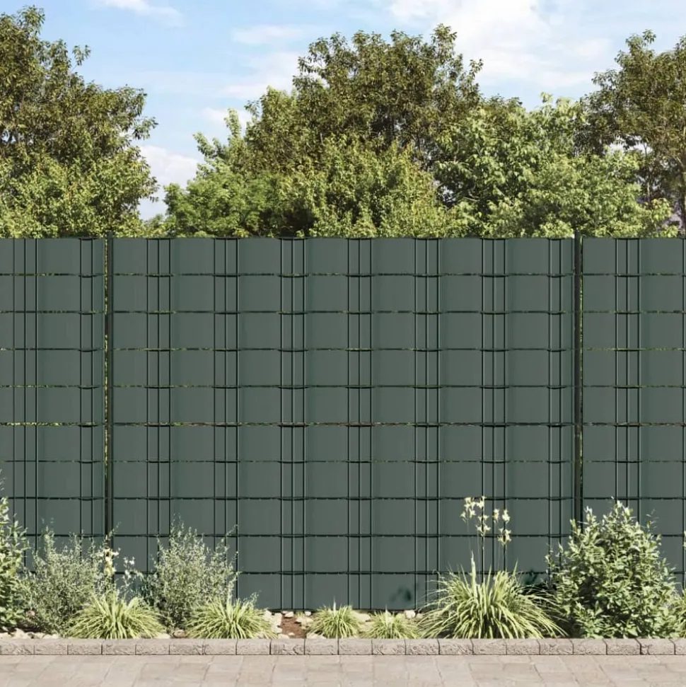 MAISON EXCLUSIVE - Écran d'intimité de jardin pvc 70 x 0,19 m vert