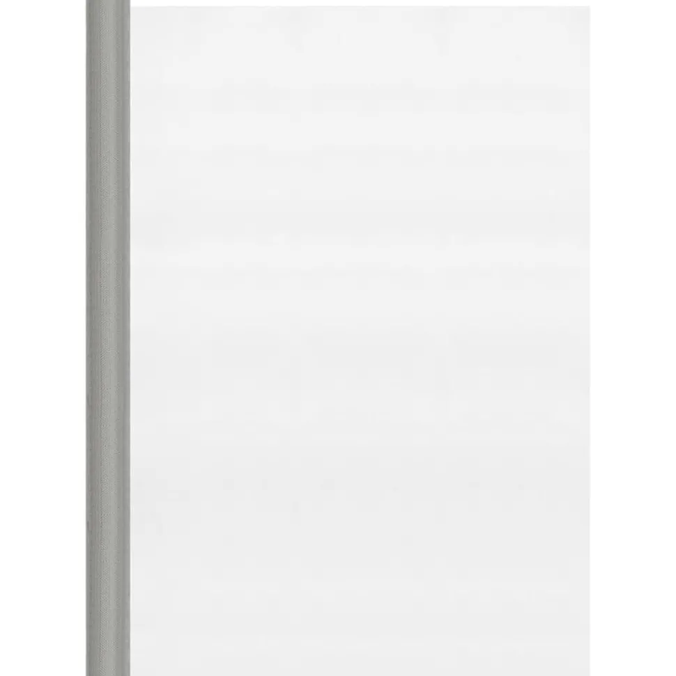 MAISON EXCLUSIVE - Écran en treillis acier inoxydable 112x2000 cm argenté