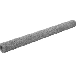 MAISON EXCLUSIVE - Grillage pour volière acier galvanisé 25x1,5 m argenté