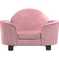 MAISON EXCLUSIVE - Lit pour chien rose 66x40x45 cm velours