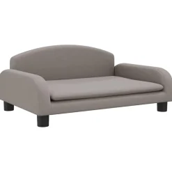 MAISON EXCLUSIVE - Lit pour chien taupe 70x45x30 cm tissu