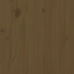 MAISON EXCLUSIVE - Lit pour chien marron miel 75,5x63,5x70 cm bois de pin solide