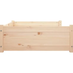 MAISON EXCLUSIVE - Lit pour chien 105,5x75,5x28 cm bois de pin solide