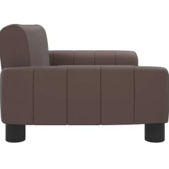 MAISON EXCLUSIVE - Lit pour chien marron 70x45x30 cm similicuir