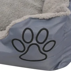 MAISON EXCLUSIVE - Lit pour chiens avec coussin rembourré taille m gris