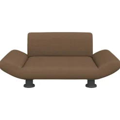 MAISON EXCLUSIVE - Lit pour chien marron 70x45x28 cm tissu