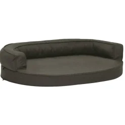 MAISON EXCLUSIVE - Matelas de lit ergonomique pour chien 75x53 cm aspect de lin