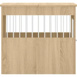 MAISON EXCLUSIVE - Meuble de cage pour chiens chêne sonoma 64,5x80x71 cm